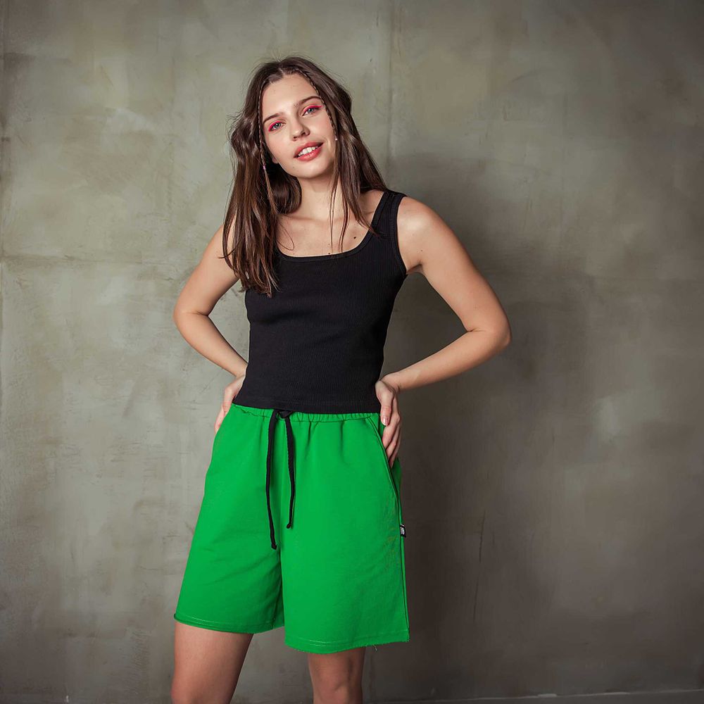 Шорты "Bb team green" унисекс