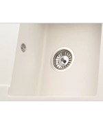 Кухонная мойка Kuppersberg MODENA 1B1D WHITE фото 3