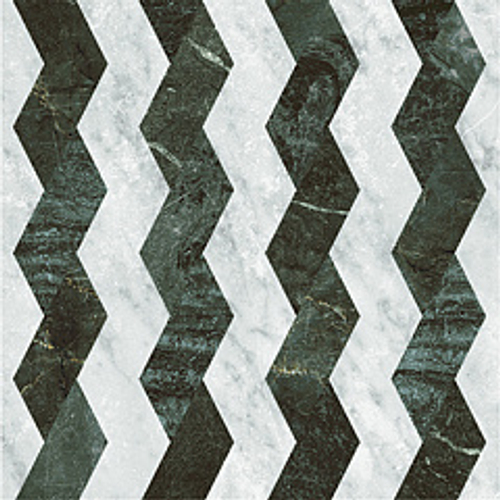 Керамогранит 41zero42 DANDY Ribbon White_Green 18,6x18,6   арт.4101198   (8,5мм.)