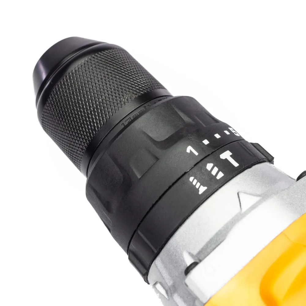 Дрель-шуруповерт аккумуляторная (JCB-BLCD-B-E) 18V, max 65Nm в комплекте с зарядным устройством (JCB-18VFC-E) 2.4A и батареей аккуму(JCB-20LI-E) 2.0AH JCB JCB-18BLCD-2XB-E