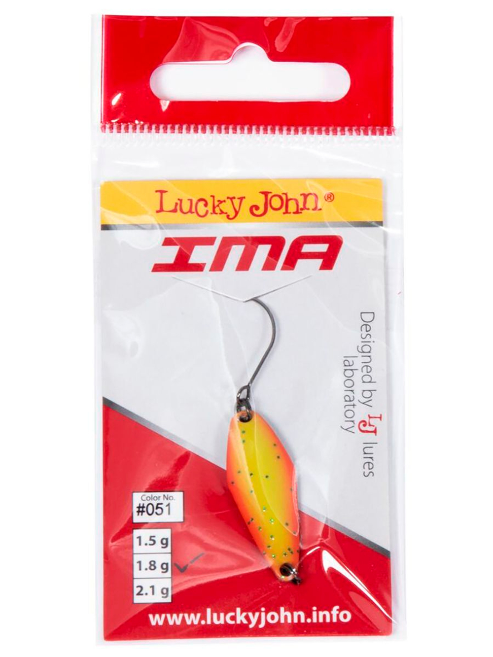 Блесна колеблющаяся Lucky John TR IMA длин.29мм/01.8г 051