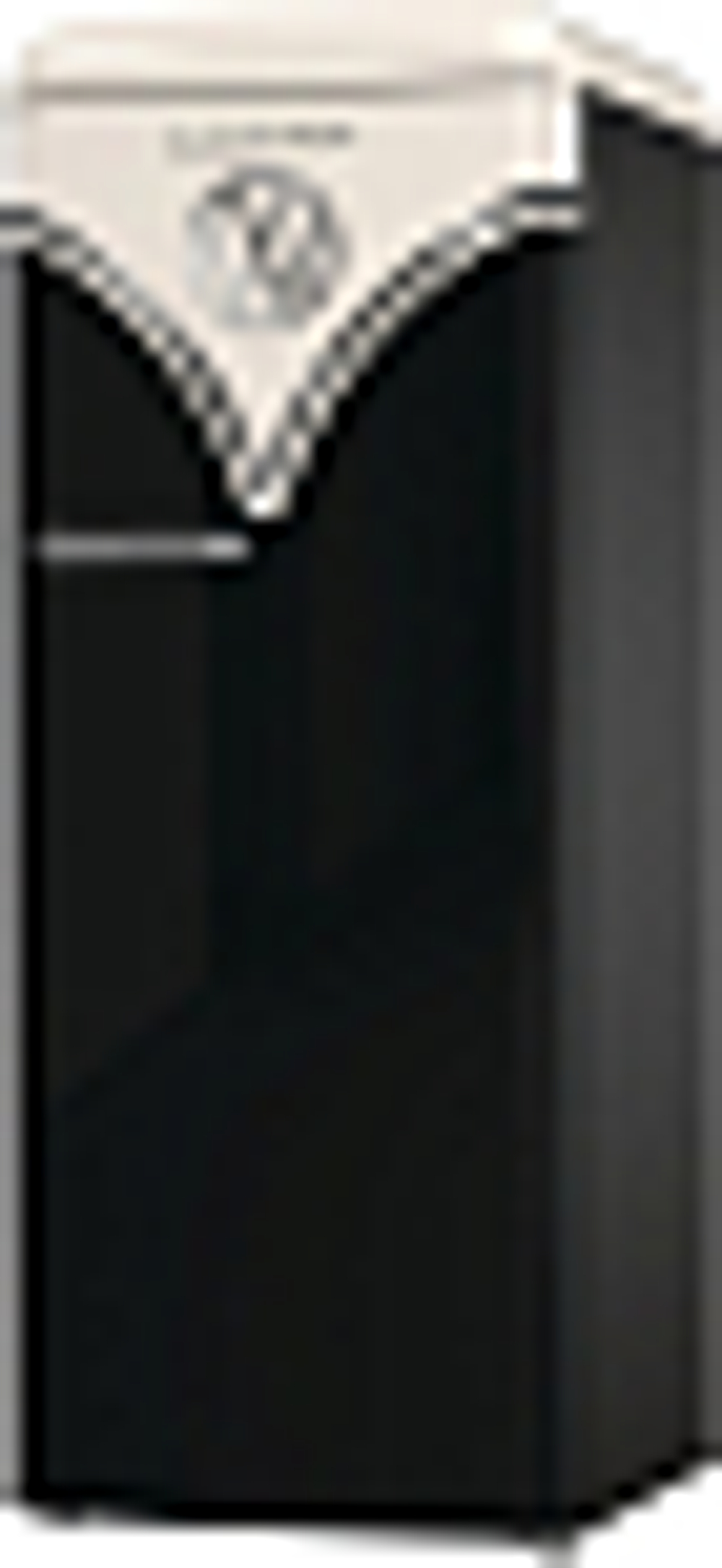 Отдельностоящий двухкамерный холодильник Gorenje OBRB615DBK