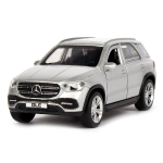 Модель ин. мет. "Mercedes-Benz GLE" 12см, двери, багаж, серебристый, в коробка GLE-12-SR (Технопарк)