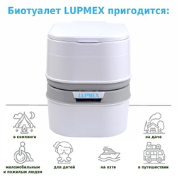 Биотуалет Lupmex 79002 24л с индикатором