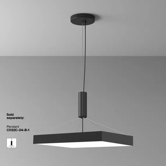 Потолочный светильник Zon C032CL-90W4K-SQ-B Maytoni