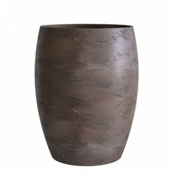 Кашпо OVAL TAUPE CONCRETE D60 H88
