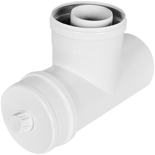 ROMMER RCA-6010-000103 Конденсатоотводчик коаксиальный Т-образный D 60/100