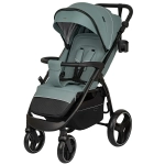 Прогулочная коляска Indigo EPICA XL'2025 (зеленый-серый)