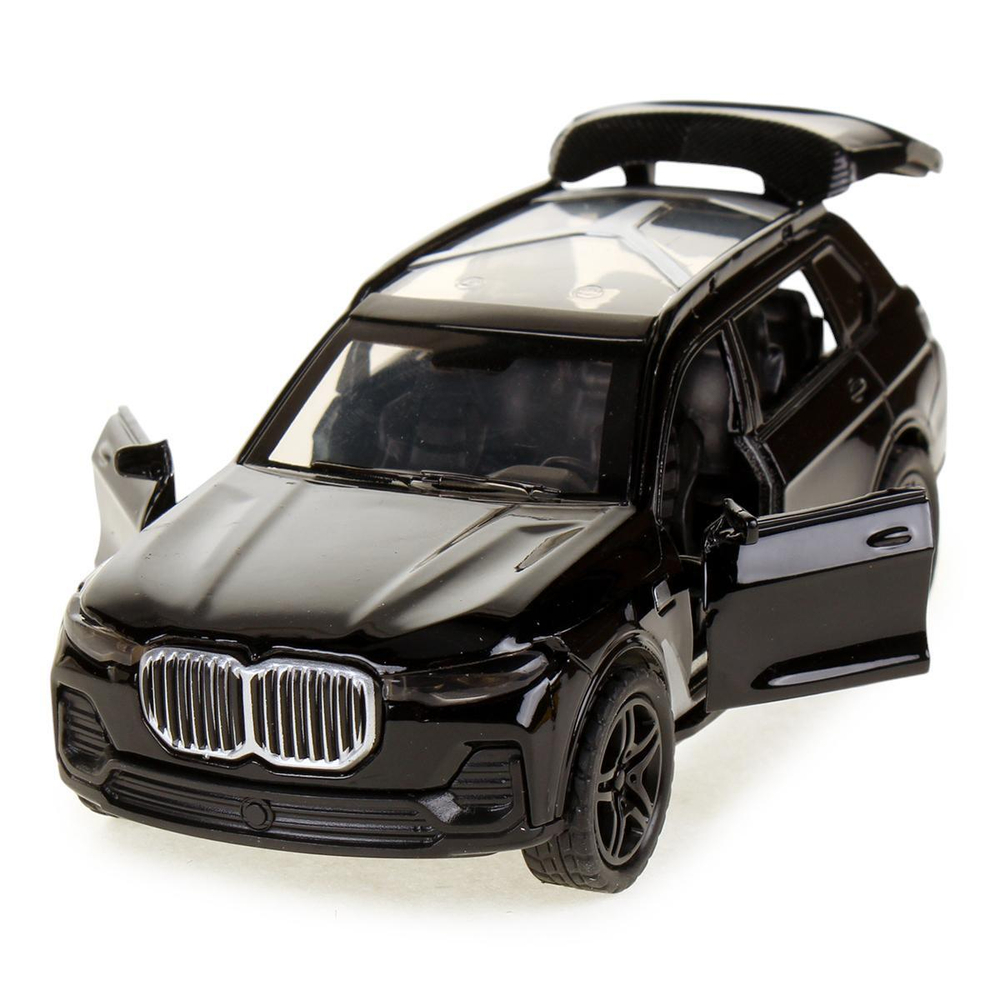 Модель ин. мет. "BMW X7" 12см, двери, багажник, коробка 2101C067-R1 (Технопарк)