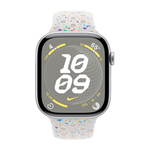 Умные часы Apple Watch Series 10 GPS, 46mm, Silver Aluminium Case with Nike Sport Band S/M, Pure Platinum (Чистая платина)