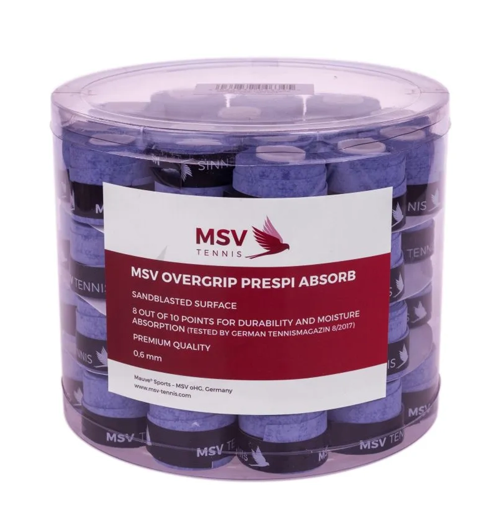 Теннисные намотки MSV Prespi Absorb Overgrip 60P - light blue