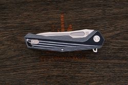 Нож складной Artisan 1808P-BGC Zumwalt, клинок 96мм, сталь D2, рукоять G10