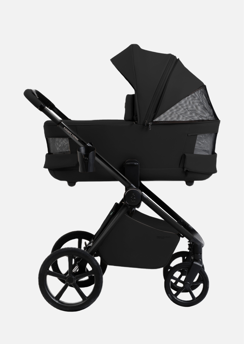 Sweet Baby Коляска 2 в 1 SBL Elegante Therma (Colore) Black
