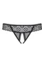 SHIBU Thong crotchless Трусы стринги