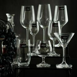 Бокал для вина 350 мл хр. стекло Cafe "Edelita" d 5,5 см h20,5 см P.L. - BarWare [6]