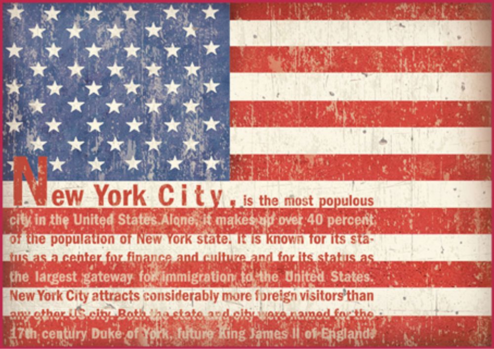 Бумага рисовая А4 (21х29.7 см) Флаг США, Stamperia, 1 лист