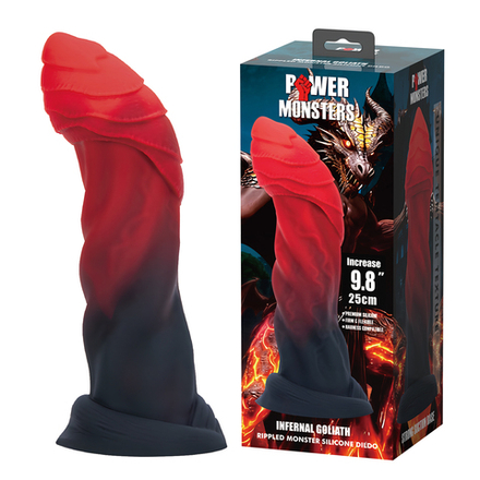 BW-008176 / Infernal Goliath, фаллоимитатор на присоске, серии Power Monsters, 25 см