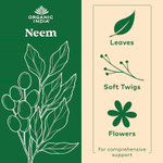 Organic India, ним, 90 вегетарианских капсул
