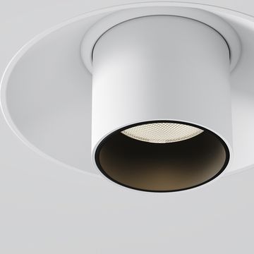 Встраиваемый светодиодный точечный светильник 7W 3000К C140RS-L200-7W3K-W белый Focus T Maytoni