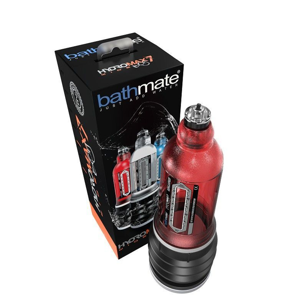 Красная гидропомпа HydroMAX7 Wide Boy (Цвет: красный)