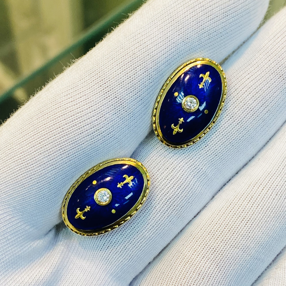 Запонки Faberge