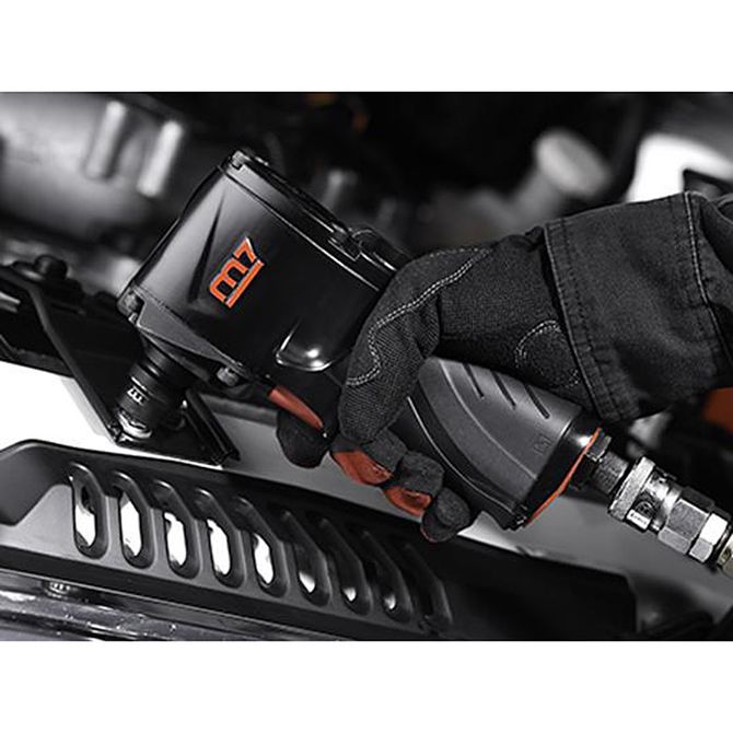 MIGHTY SEVEN (NC-4630Q) Гайковерт пневматический ударный 1/2", 610 Нм, укороченный