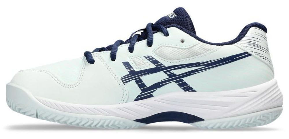 детские Кроссовки теннисные Asics Gel-Game 9 GS Clay/OC - pale mint/blue expanse