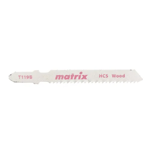 Полотна для электролобзика по дереву, 3 шт, T119B, 50 x 2 мм, HCS Matrix