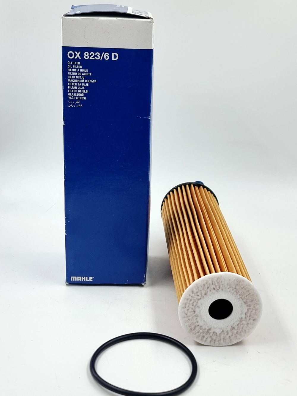 Фильтр масляный MAHLE OX823/6D A6541801100 для Mercedes-Benz 1 шт (Австрия)