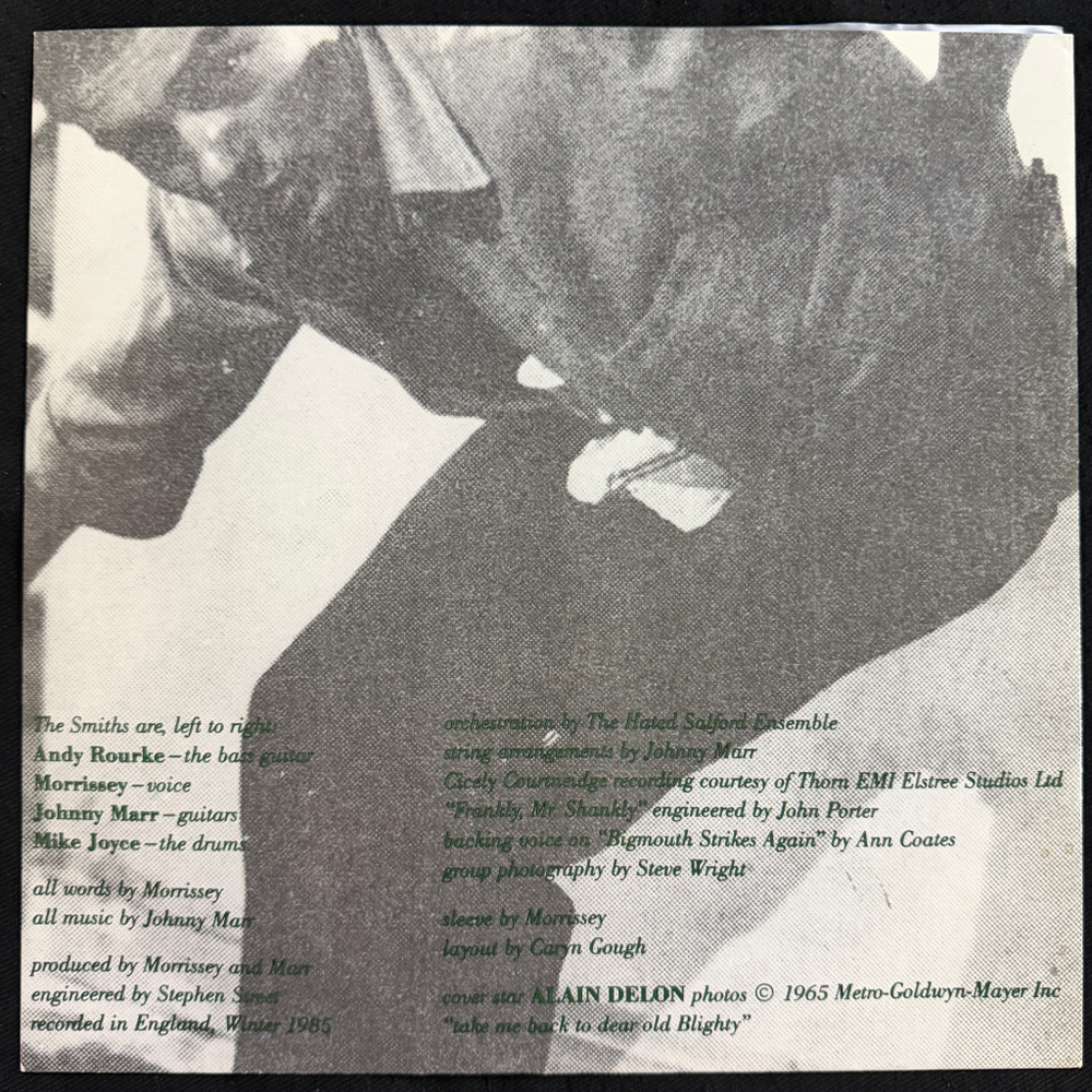 The Smiths – The Queen Is Dead (Англия 1986г.) Т