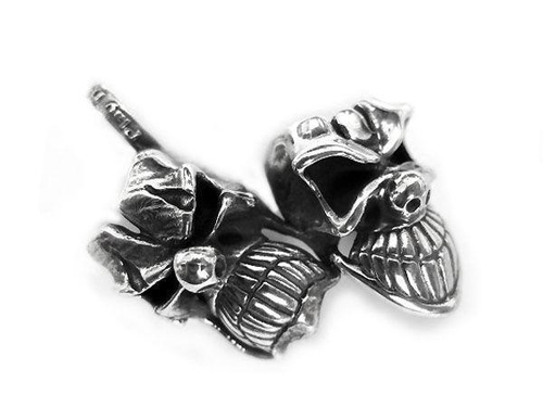 Подвеска из серебра "Masks" AZP-37
