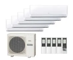 Мульти сплит-система Hitachi 5 x RAK-25RXE / RAM-110NP5E