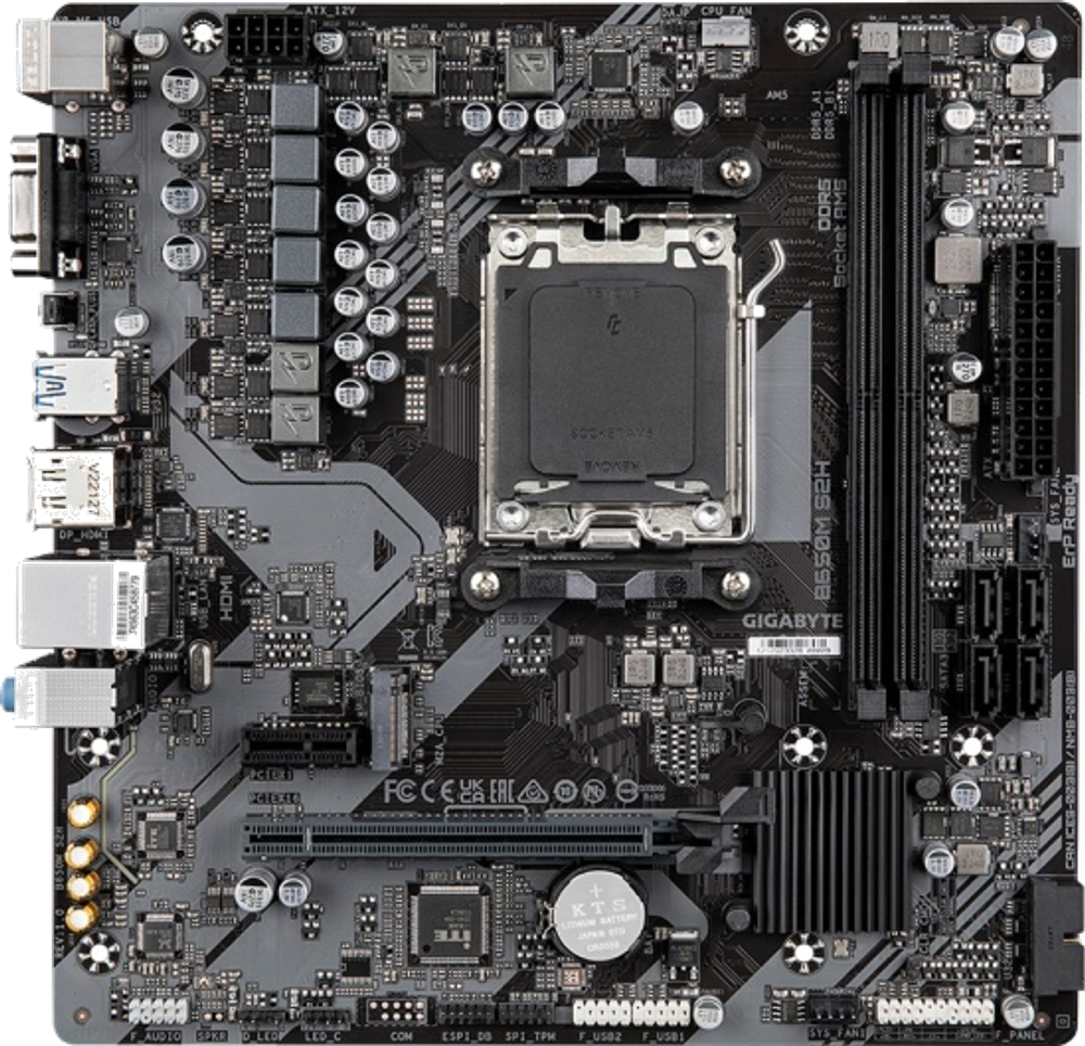 Материнская плата Gigabyte B650M S2H