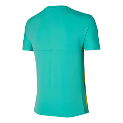 Мужское теннисное поло Mizuno Shadow Graphic T-Shirt Men - Turquoise