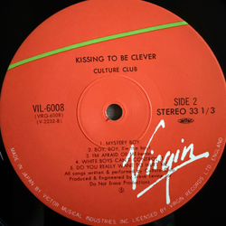 Виниловая пластинка Culture Club ‎– Kissing To Be Clever LP