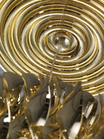 Pendant design lamp  Spiral SP01 by Verpan Panton (Gold)