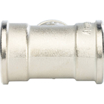 Тройник STOUT переходной никелированный 1"x1/2"x1" ВР