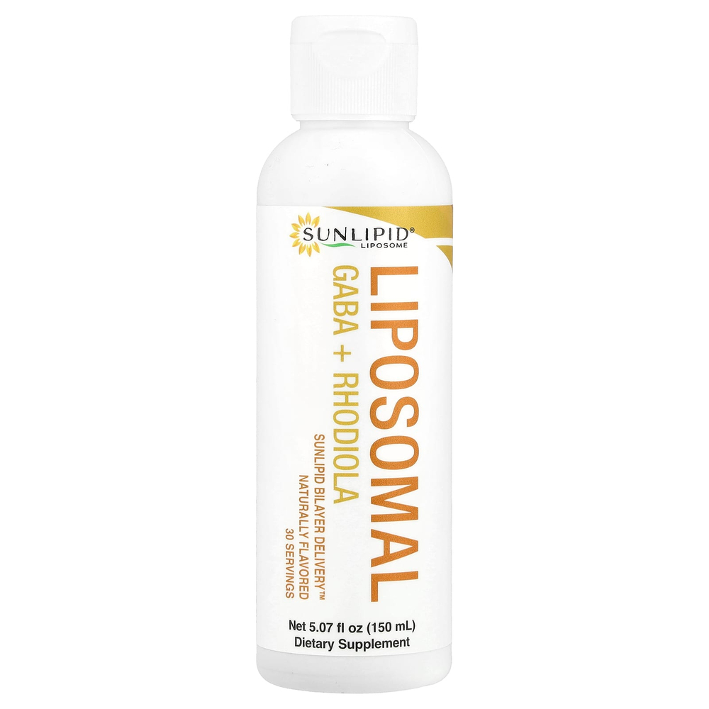 Sunlipid, липосомальная ГАМК с родиолой, 150 мл (5,07 жидк. унции)