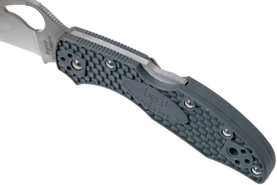 Складной нож Byrd Meadowlark 2 Lock Back Folder BY04PGY2 c клинком из стали 8Cr13MoV, рукоять FRN
