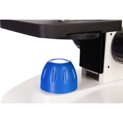 Микроскоп Levenhuk Discovery Pico Gravity с книгой - синий модуль нижней светодиодной подсветки