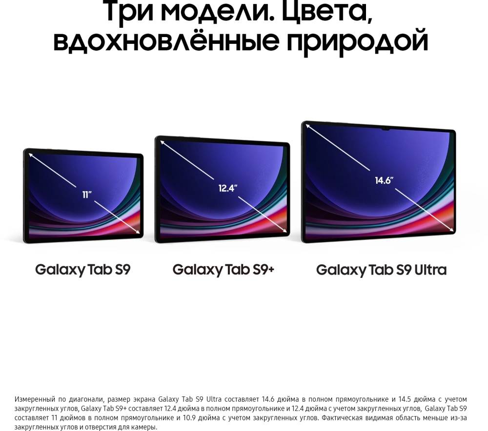 Планшет Samsung Galaxy Tab S9 Ultra SM-X916B 8 Gen 2 (3.36) 8C RAM12Gb ROM256Gb 14.6" AMOLED 2X 2960x1848 5G Android 13 графит 13Mpix 12Mpix BT WiFi microSD 1Tb 11200mAh