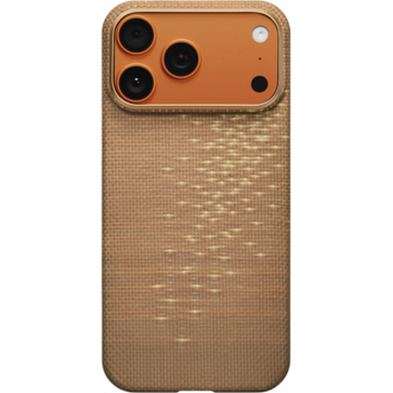 Чехол Pitaka Ultra-Slim Case (PitaTap™) для iPhone 17 Pro Max, Golden Glint
