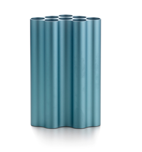 Ваза Nuage Métallique medium VITRA  анодированный алюминий/ light blue 195х110хh240