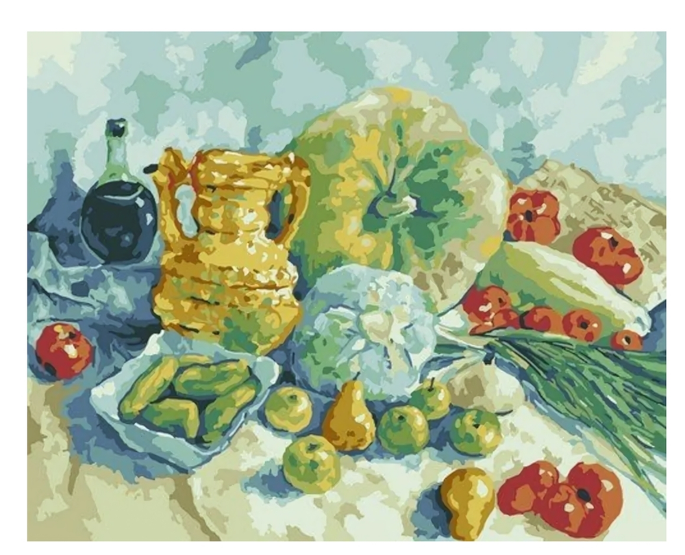 Картина по номерам 40*50см "Овощи" (Lori)