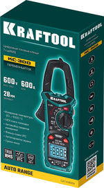 KRAFTOOL KC-300 Цифровые токовые клещи (59832)