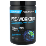 Swanson Vitamins, Full Potential, предтренировочный комплекс, с голубой малиной, 360 г (12,7 унции)