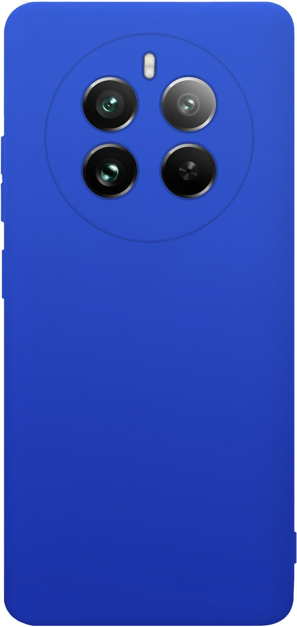 Мягкий Soft Touch чехол из силикона для REALME 12 PRO / 12 PRO PLUS с бархатной подкладкой