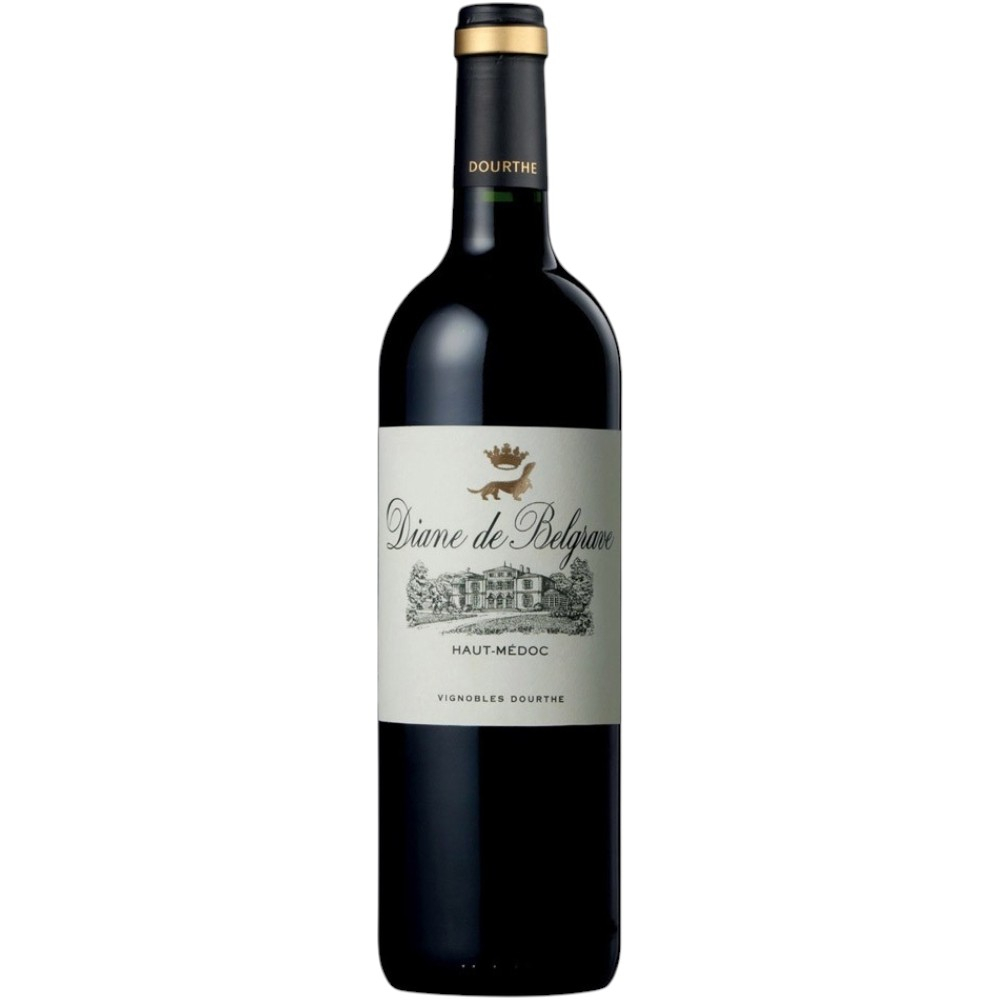 Вино Haut-Medoc Diane de Belgrave 0,75 л.