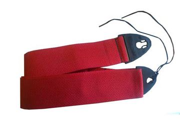 Ремень для гитары, красный, D'Andrea 1355RED Polyweb Ace-Lock