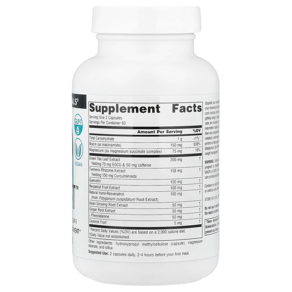 Source Naturals, RealFast™, 120 веганских капсул